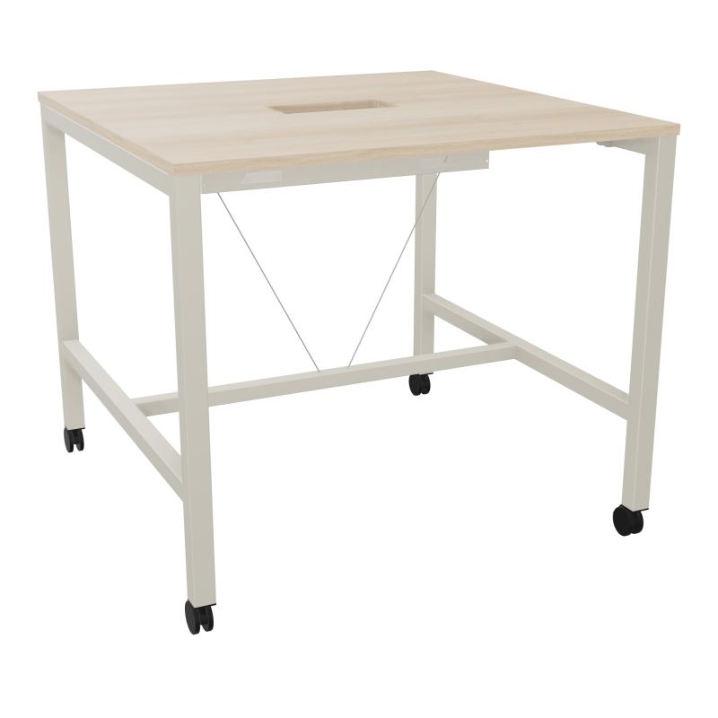 ARIAL T L120XP120XH104,5 PERCE TRAPPE DOUBLE ACCES + GOULOTTE PIED ARCHE CARREE MOBILE