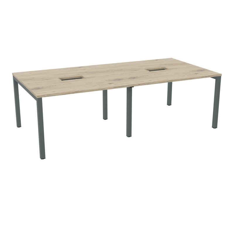 ARIAL T L240XP120XH73,5 PERCE TRAPPE DOUBLE ACCES+GOULOTTE CENTRAL PIED ARCHE CARREE FX 8