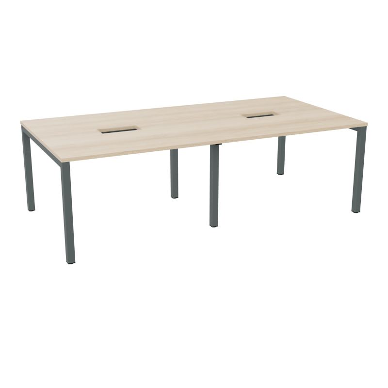 ARIAL T L240XP120XH73,5 PERCE TRAPPE DOUBLE ACCES+GOULOTTE CENTRAL PIED ARCHE CARREE FX 8