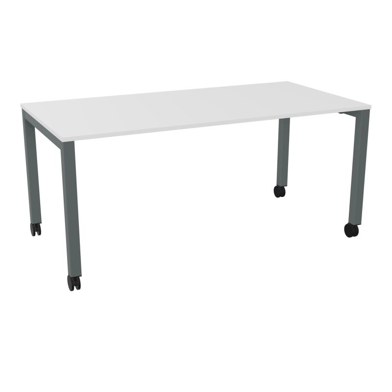 ARIAL T RECT L160 P80 H73,5 EP 19 mm NU PIED ARCHE CARRE MOBILE