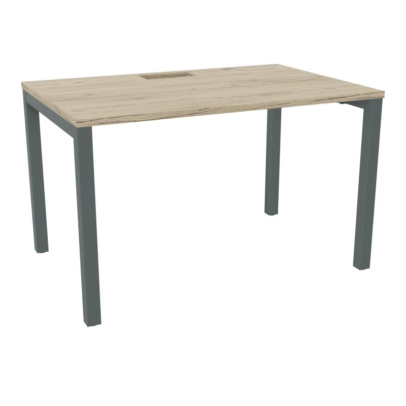 ARIAL T RECT L120 P80 H73,5 EP 25 mm découpé trappe SC PIED ARCHE CARRE FIXE