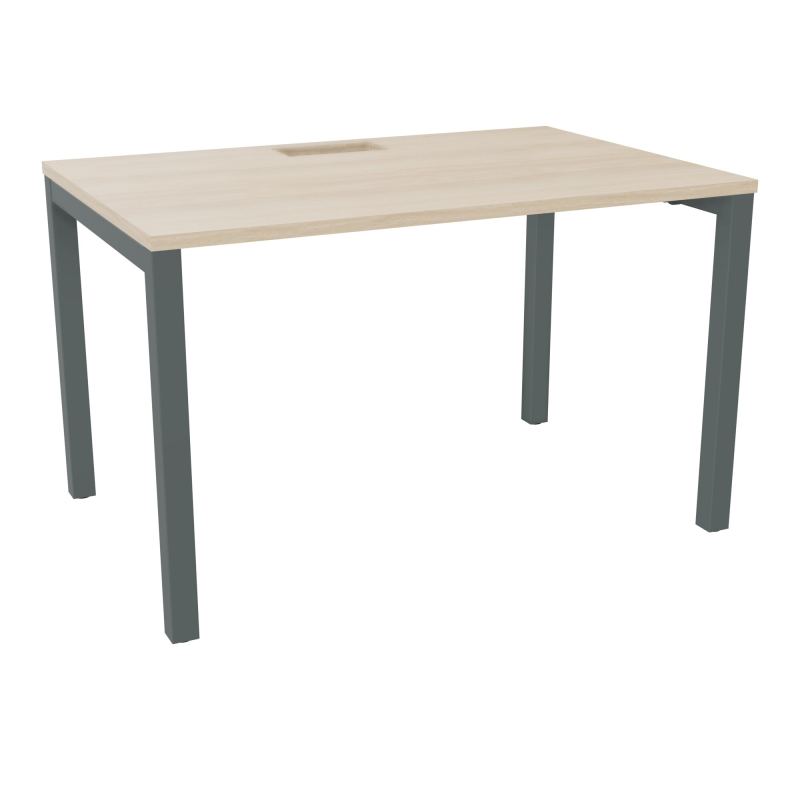 ARIAL T RECT L120 P80 H73,5 EP 25 mm découpé trappe SC PIED ARCHE CARRE FIXE