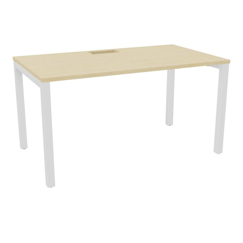 ARIAL T RECT L140 P80 H73,5 EP 25 mm découpé trappe SC PIED ARCHE CARRE FIXE