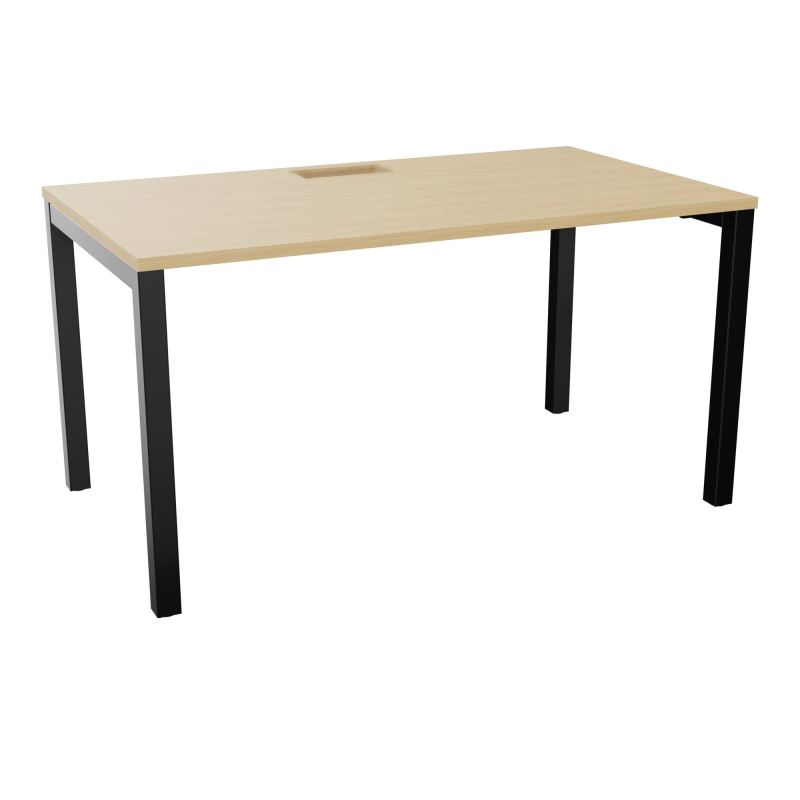ARIAL T RECT L140 P80 H73,5 EP 25 mm découpé trappe SC PIED ARCHE CARRE FIXE R1 SG
