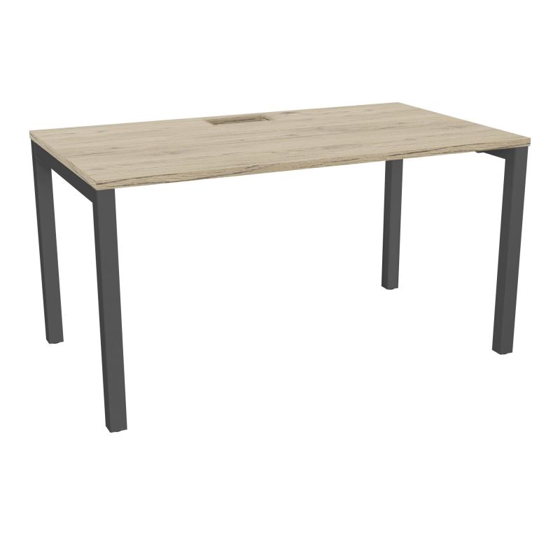 ARIAL T RECT L140 P80 H73,5 EP 25 mm découpé trappe SC PIED ARCHE CARRE FIXE