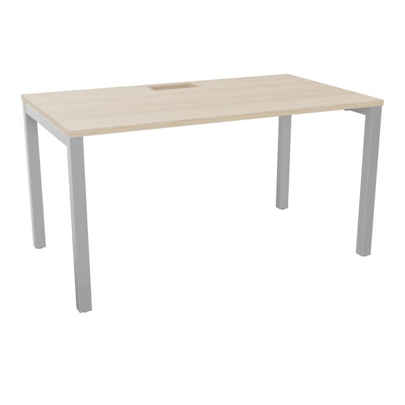 ARIAL T RECT L140 P80 H73,5 EP 25 mm découpé trappe SC PIED ARCHE CARRE FIXE