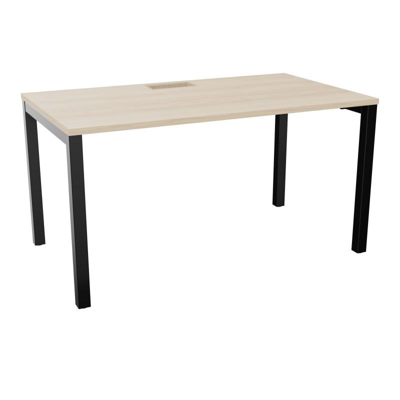 ARIAL T RECT L140 P80 H73,5 EP 25 mm découpé trappe SC PIED ARCHE CARRE FIXE