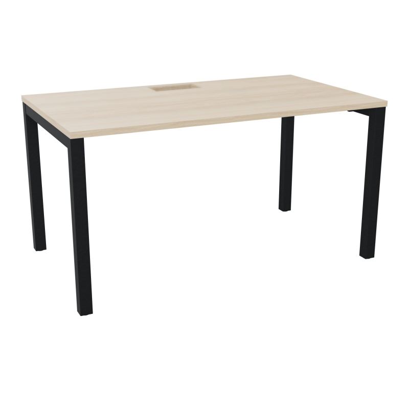 ARIAL T RECT L140 P80 H73,5 EP 25 mm découpé trappe SC PIED ARCHE CARRE FIXE