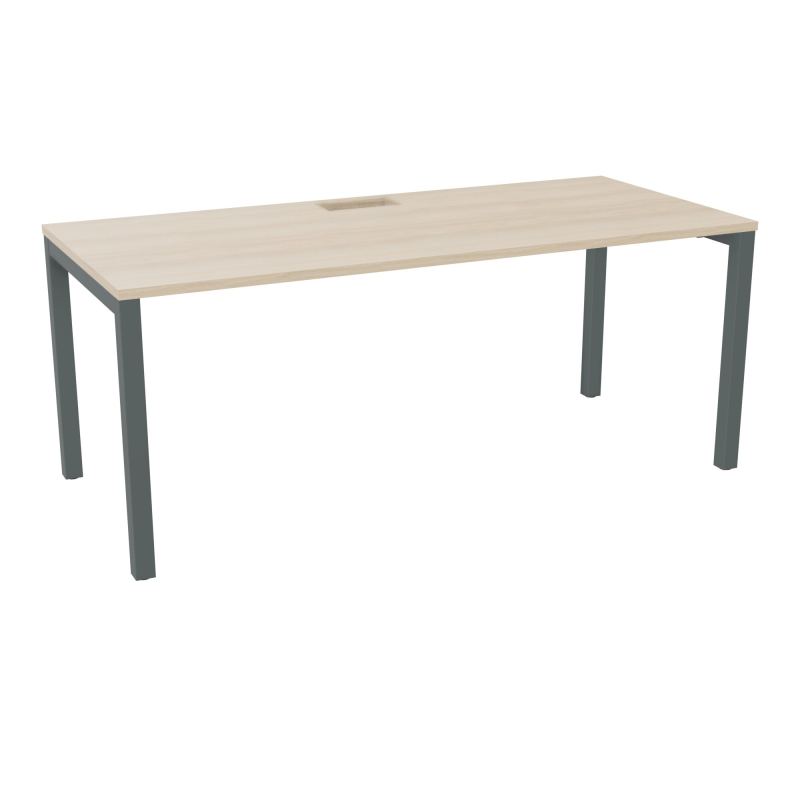 ARIAL T RECT L180 P80 H73,5 EP 25 mm découpé trappe SC PIED ARCHE CARRE FIXE