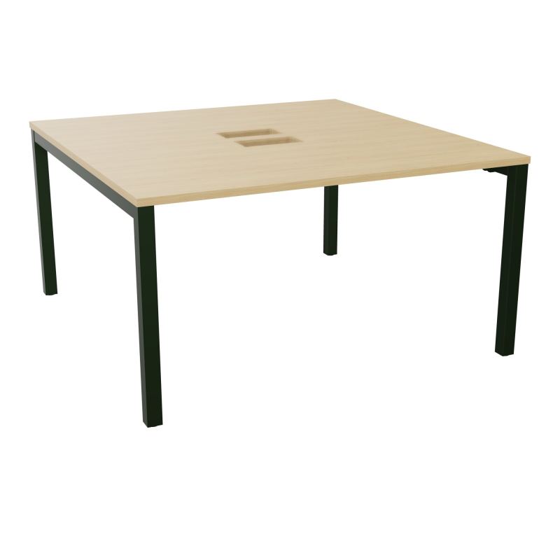 ARIAL BENCH DEP RECT L140 P142 Ep 25mm découpé trappe SC PIED ARCHE CARRE FX R1 ST
