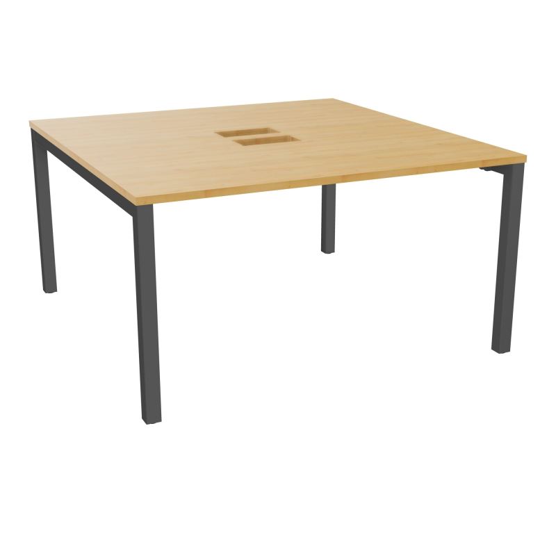 ARIAL BENCH DEP RECT L140 P142 Ep 25mm découpé trappe SC PIED ARCHE CARRE FX R5 SC