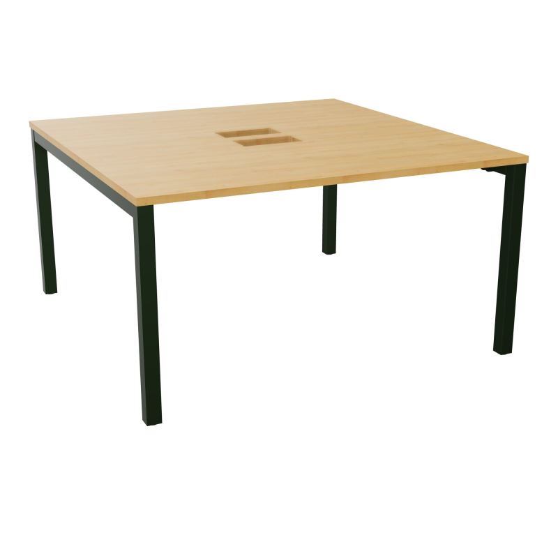 ARIAL BENCH DEP RECT L140 P142 Ep 25mm découpé trappe SC PIED ARCHE CARRE FX R5 ST