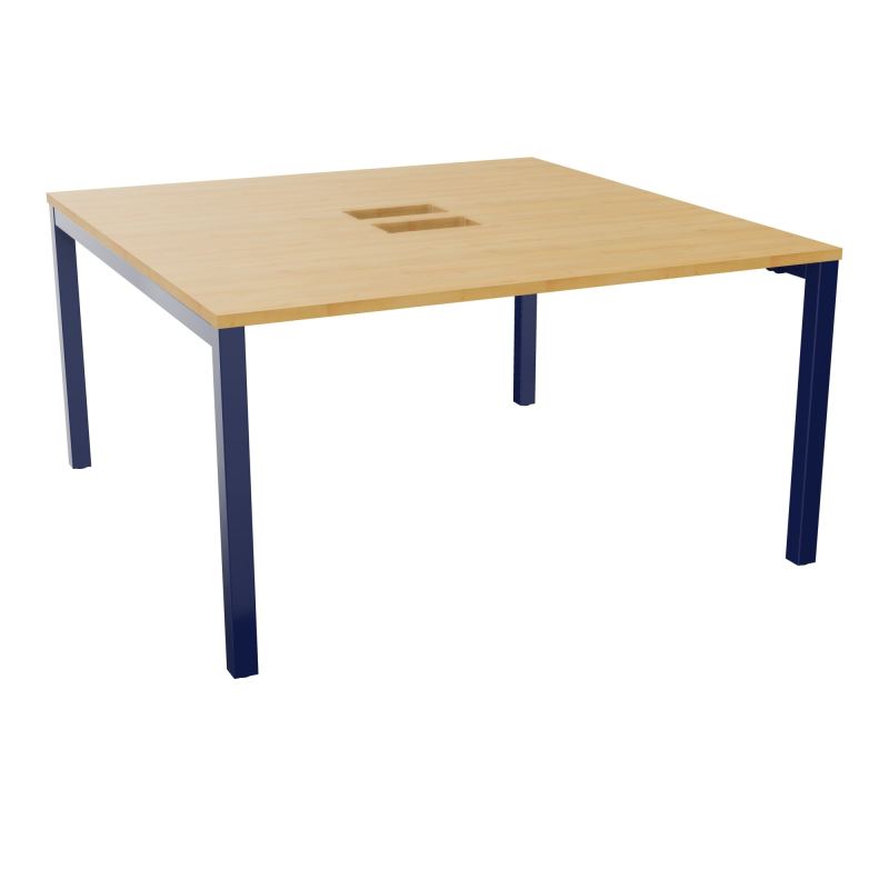 ARIAL BENCH DEP RECT L140 P142 Ep 25mm découpé trappe SC PIED ARCHE CARRE FX R5 X4