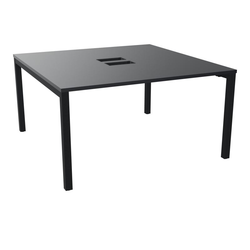 ARIAL BENCH DEP RECT L140 P142 Ep 25mm découpé trappe SC PIED ARCHE CARRE FX R9 ZP