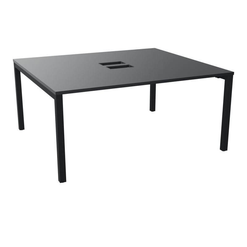 ARIAL BENCH DEP RECT L160 P142 Ep 25mm découpé trappe SC PIED ARCHE CARRE FX R9 ZP