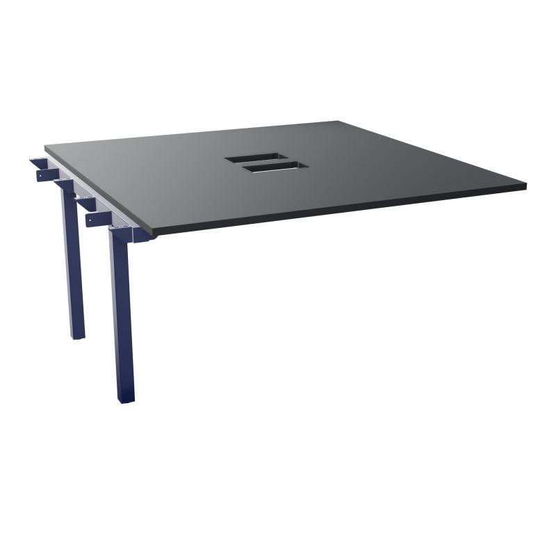 ARIAL BENCH SUIV RECT L140 P142 Ep 25mm découpé trappe SC PIED ARCHE CARRE FX R9 X4