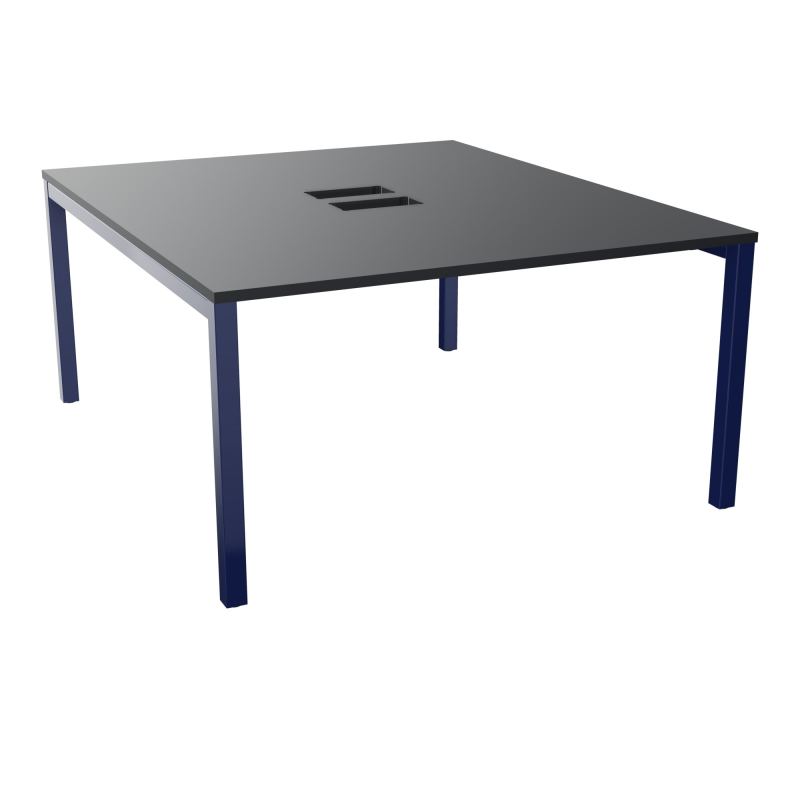 ARIAL BENCH DEP RECT L140 P165 Ep 25mm découpé trappe SC PIED ARCHE CARRE FX R9 X4