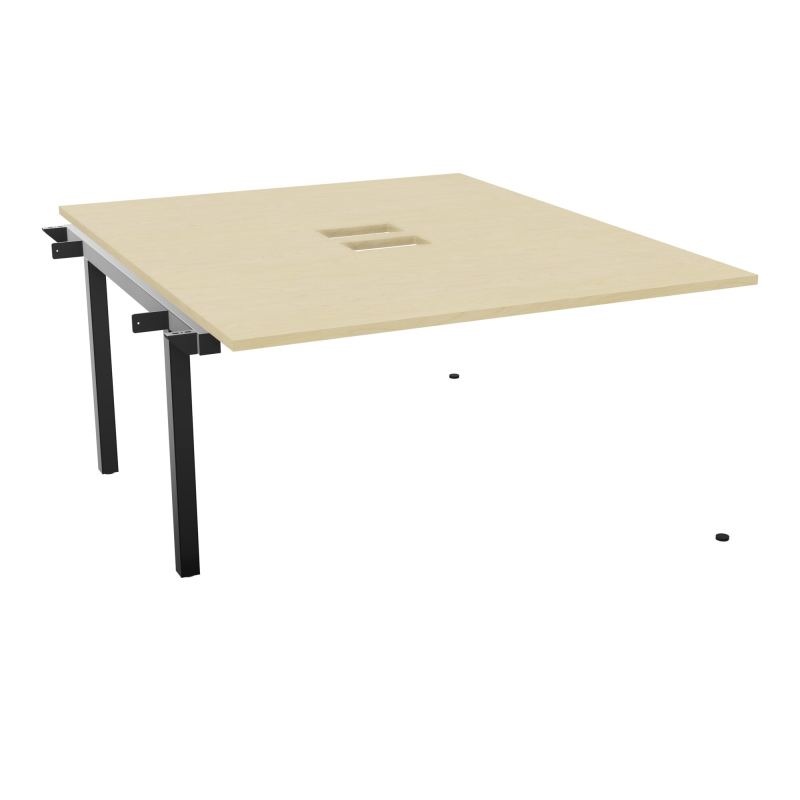 ARIAL BENCH SUIV RECT L140 P165 Ep 25mm DECOUPE TRAPPE PIED ARCHE CARRE FXN8 SG