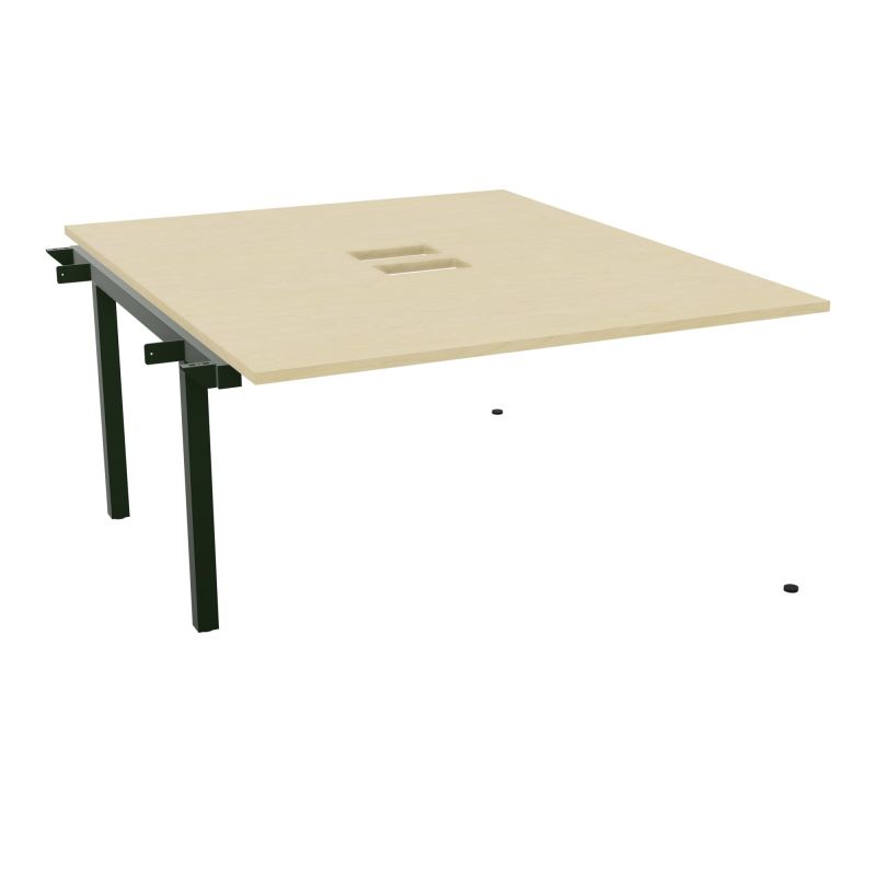 ARIAL BENCH SUIV RECT L140 P165 Ep 25mm DECOUPE TRAPPE PIED ARCHE CARRE FXN8 ST