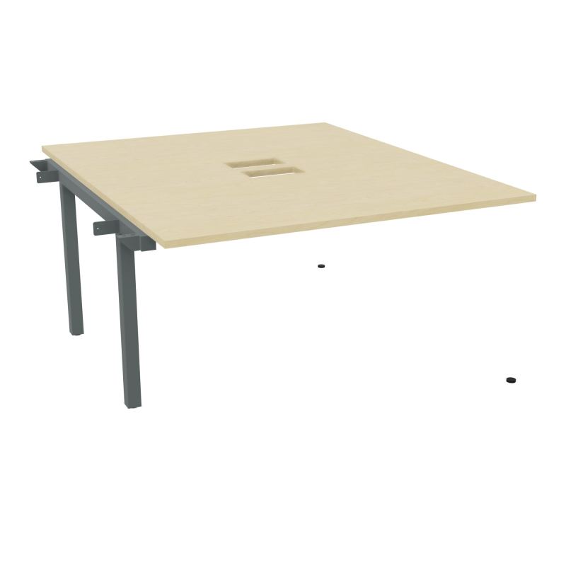 ARIAL BENCH SUIV RECT L140 P165 Ep 25mm DECOUPE TRAPPE PIED ARCHE CARRE FXN8 SU