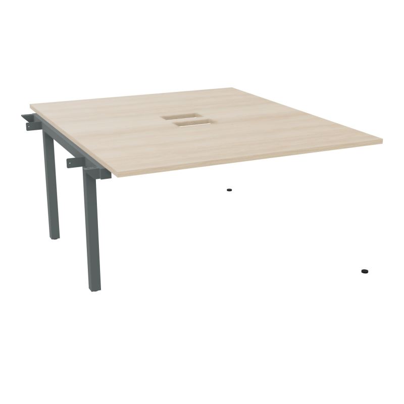 ARIAL BENCH SUIV RECT L140 P165 Ep 25mm DECOUPE TRAPPE PIED ARCHE CARRE FXRZ SU