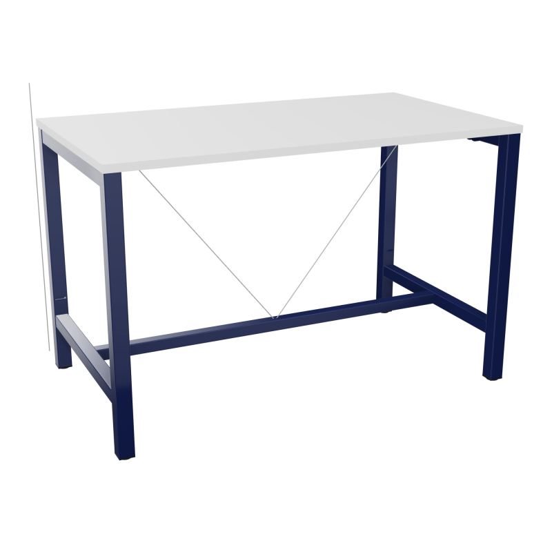 ARIAL T. REU L140XP80XH90 PIEDS ARCHE CARREE AVEC REPOSE PIED