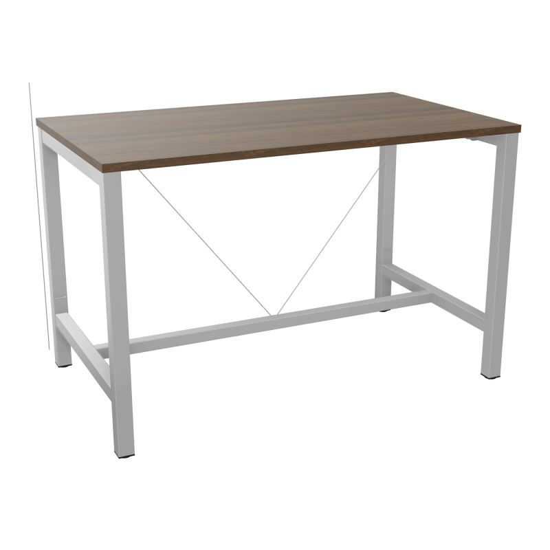 ARIAL T. REU L140XP80XH90 PIEDS ARCHE CARREE AVEC REPOSE PIED