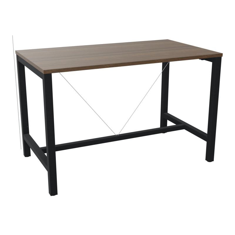 ARIAL T. REU L140XP80XH90 PIEDS ARCHE CARREE AVEC REPOSE PIED