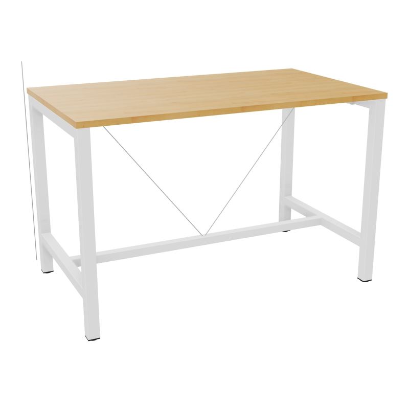ARIAL T. REU L140XP80XH90 PIEDS ARCHE CARREE AVEC REPOSE PIED