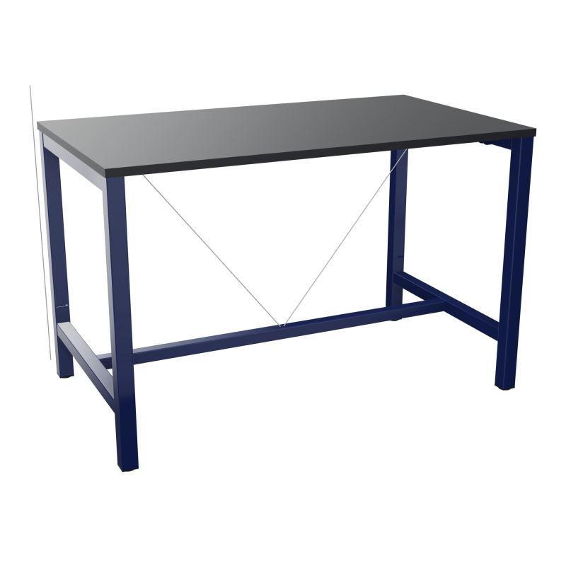 ARIAL T. REU L140XP80XH90 PIEDS ARCHE CARREE AVEC REPOSE PIED
