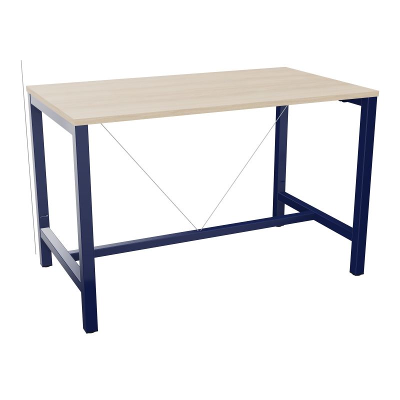 ARIAL T. REU L140XP80XH90 PIEDS ARCHE CARREE AVEC REPOSE PIED