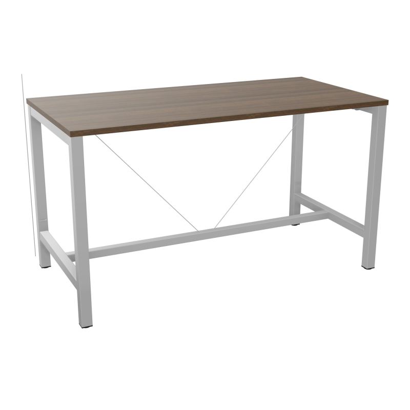 ARIAL T. REU L160XP80XH90 PIEDS ARCHE CARREE AVEC REPOSE PIED
