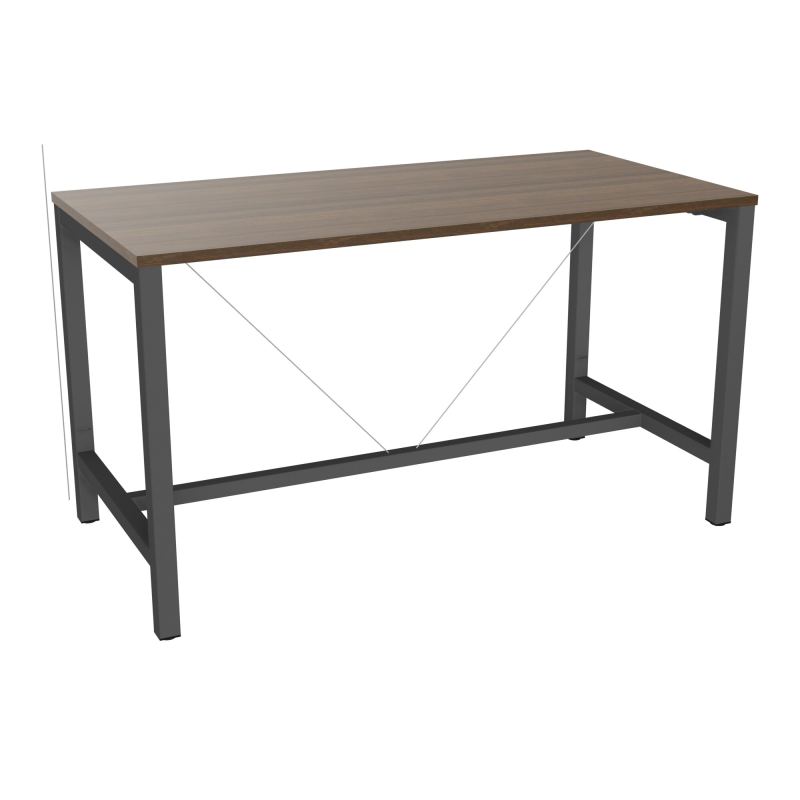 ARIAL T. REU L160XP80XH90 PIEDS ARCHE CARREE AVEC REPOSE PIED