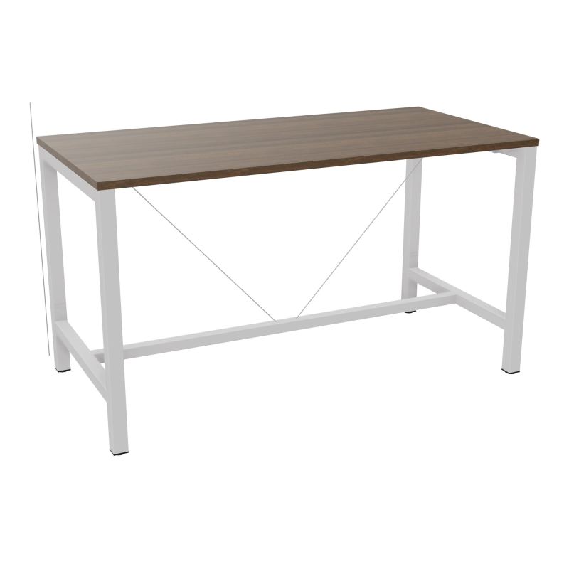 ARIAL T. REU L160XP80XH90 PIEDS ARCHE CARREE AVEC REPOSE PIED