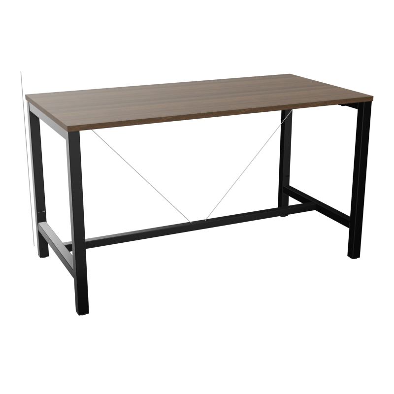 ARIAL T. REU L160XP80XH90 PIEDS ARCHE CARREE AVEC REPOSE PIED