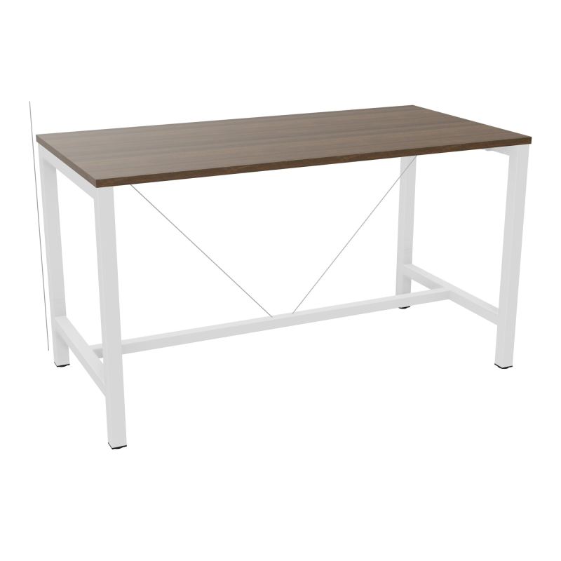 ARIAL T. REU L160XP80XH90 PIEDS ARCHE CARREE AVEC REPOSE PIED