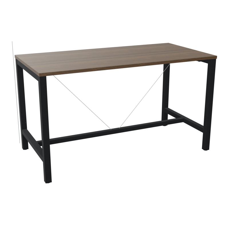 ARIAL T. REU L160XP80XH90 PIEDS ARCHE CARREE AVEC REPOSE PIED
