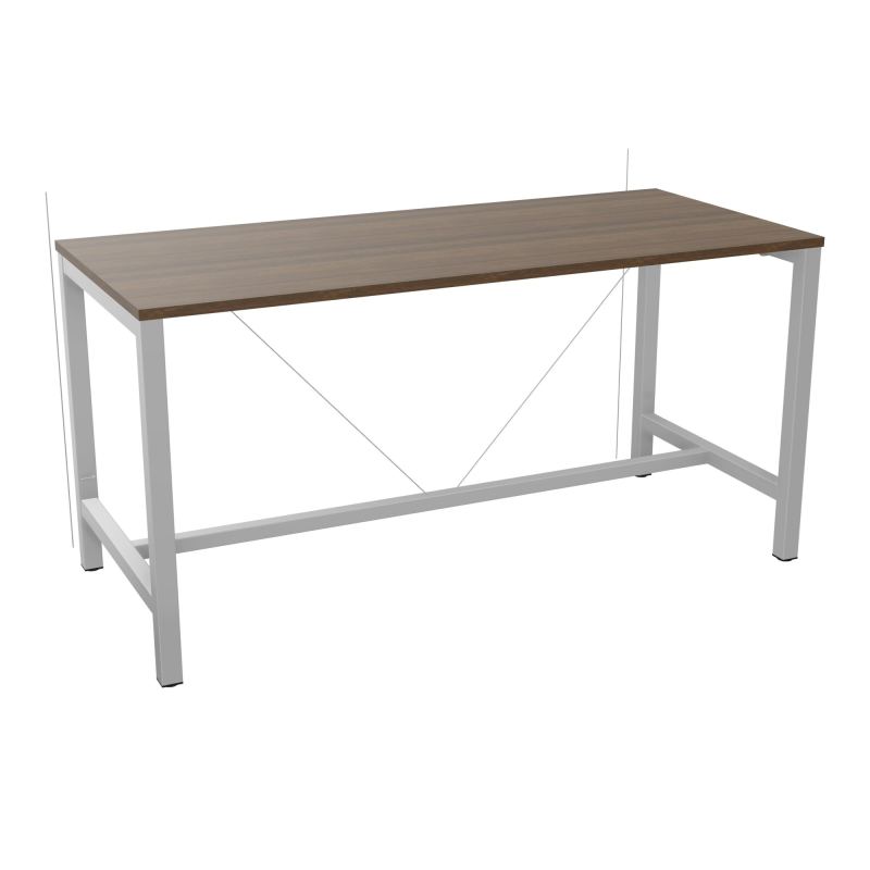 ARIAL T. REU L180XP80XH90 PIEDS ARCHE CARREE AVEC REPOSE PIED