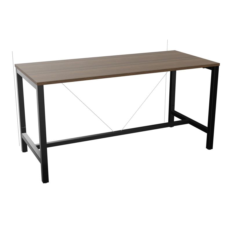 ARIAL T. REU L180XP80XH90 PIEDS ARCHE CARREE AVEC REPOSE PIED
