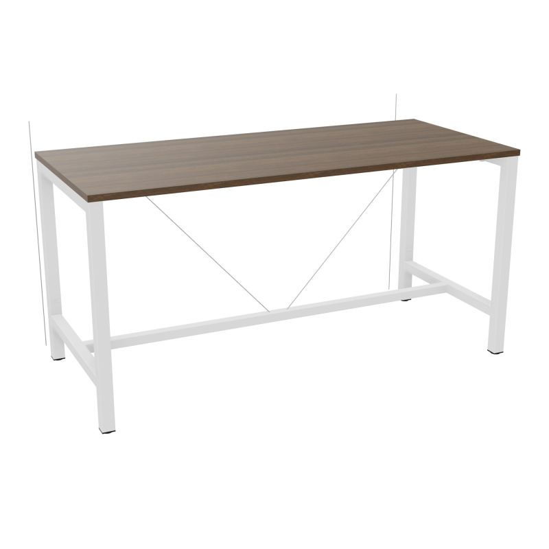 ARIAL T. REU L180XP80XH90 PIEDS ARCHE CARREE AVEC REPOSE PIED