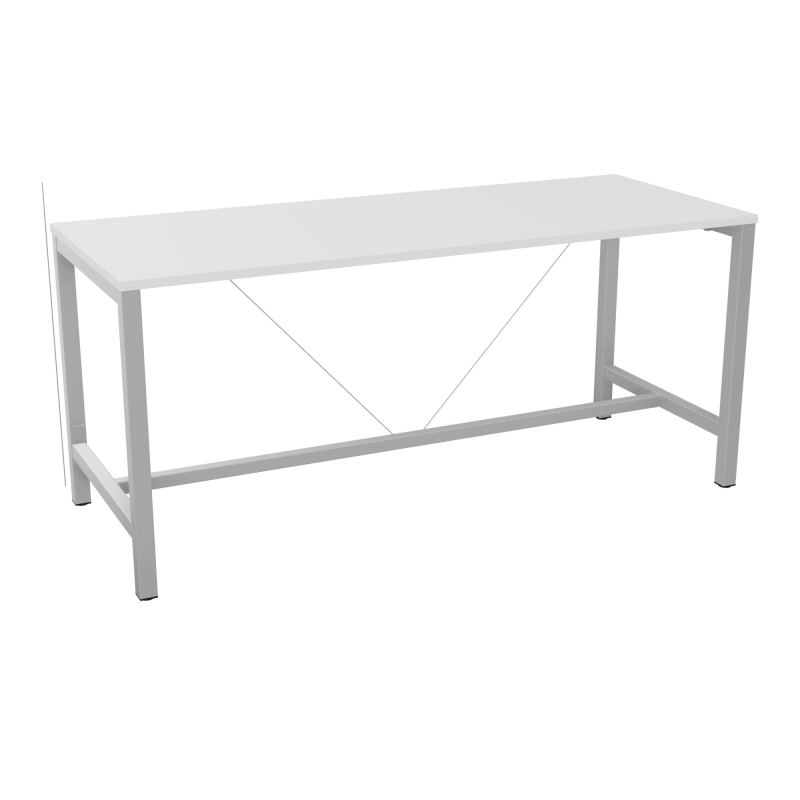 ARIAL T. REU L200XP80XH90 PIEDS ARCHE CARREE AVEC REPOSE PIED
