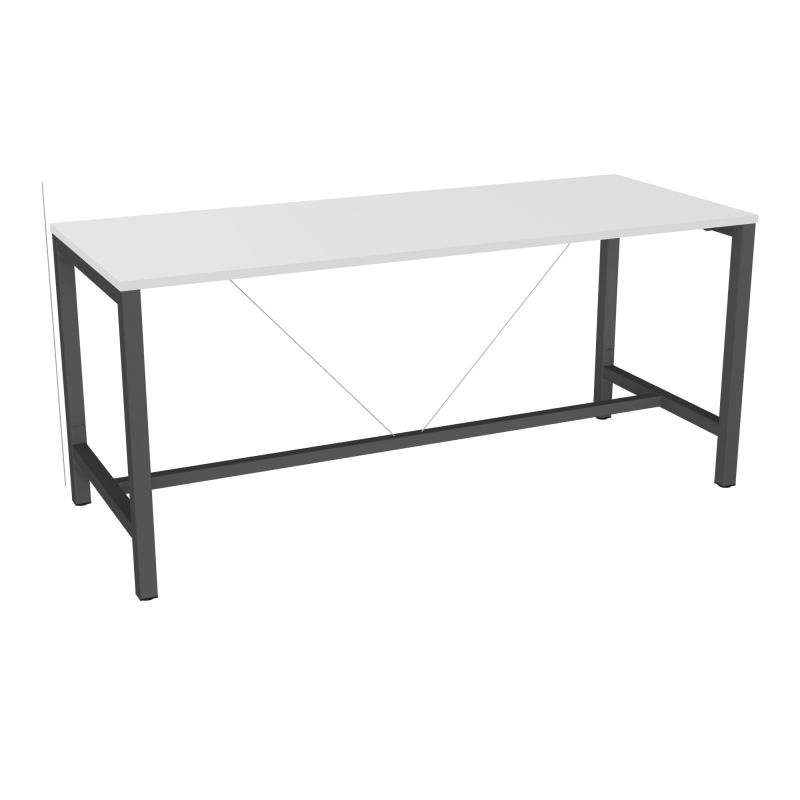 ARIAL T. REU L200XP80XH90 PIEDS ARCHE CARREE AVEC REPOSE PIED