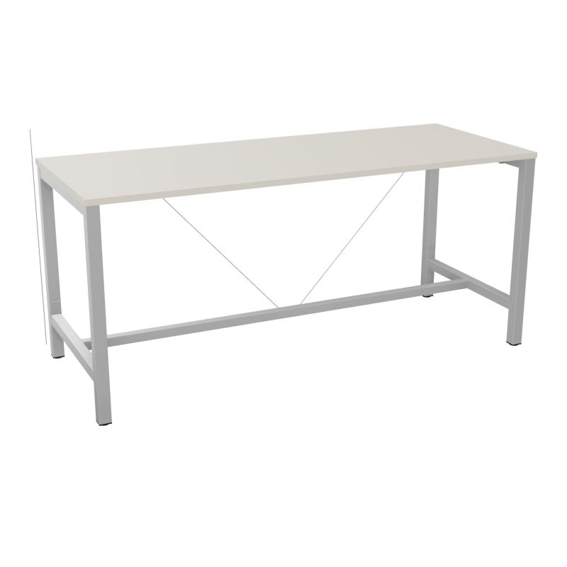 ARIAL T. REU L200XP80XH90 PIEDS ARCHE CARREE AVEC REPOSE PIED