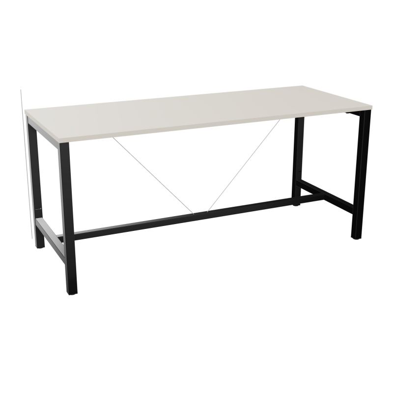 ARIAL T. REU L200XP80XH90 PIEDS ARCHE CARREE AVEC REPOSE PIED