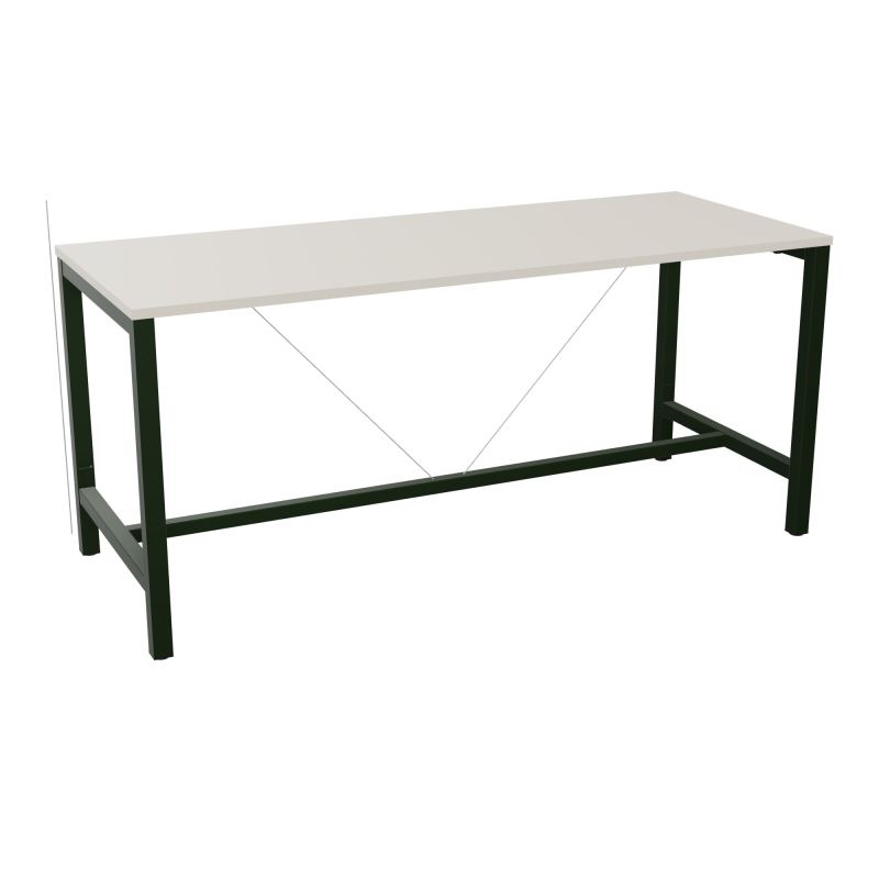 ARIAL T. REU L200XP80XH90 PIEDS ARCHE CARREE AVEC REPOSE PIED