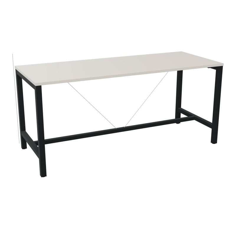 ARIAL T. REU L200XP80XH90 PIEDS ARCHE CARREE AVEC REPOSE PIED