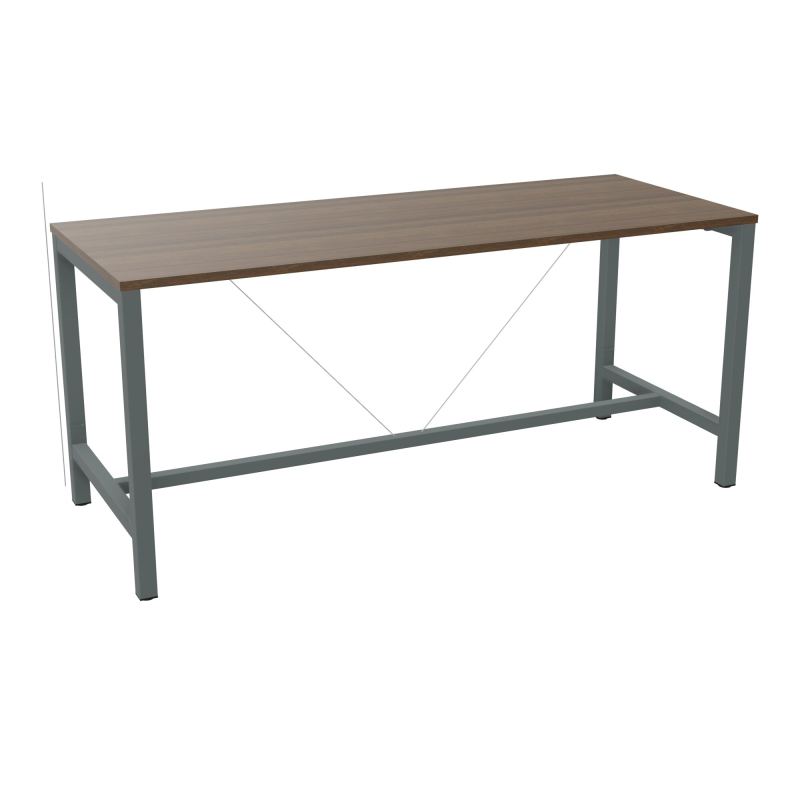 ARIAL T. REU L200XP80XH90 PIEDS ARCHE CARREE AVEC REPOSE PIED