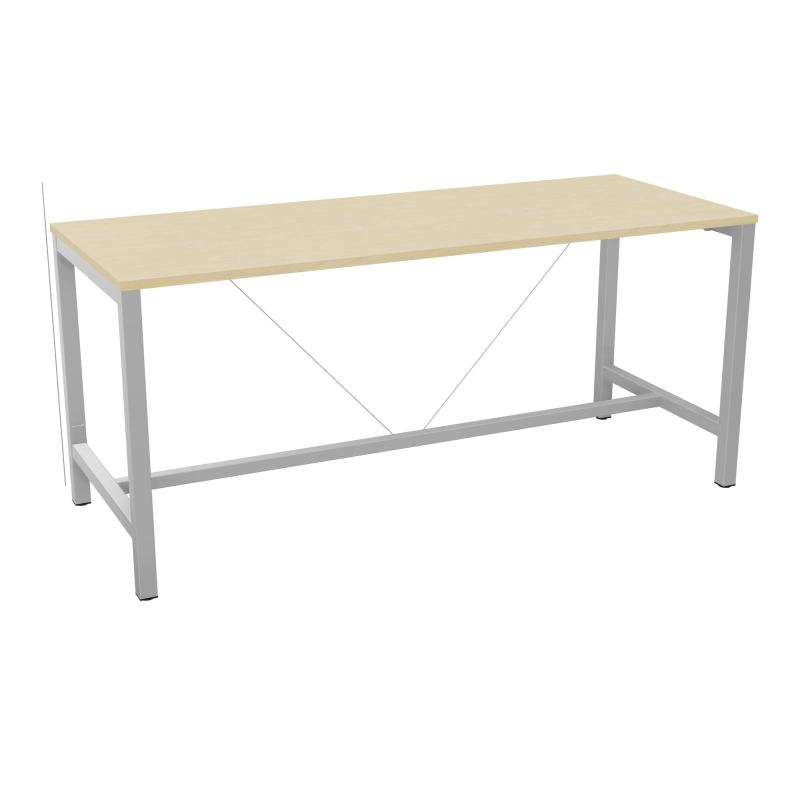 ARIAL T. REU L200XP80XH90 PIEDS ARCHE CARREE AVEC REPOSE PIED