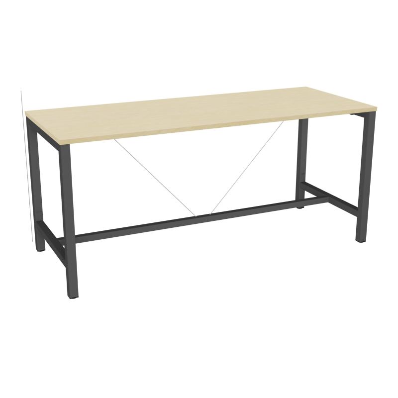 ARIAL T. REU L200XP80XH90 PIEDS ARCHE CARREE AVEC REPOSE PIED