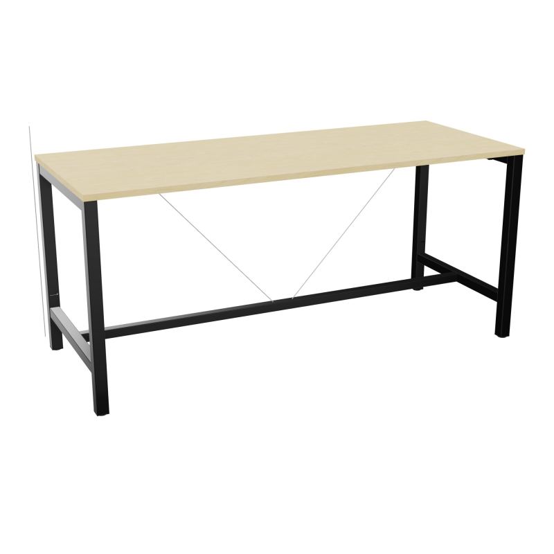 ARIAL T. REU L200XP80XH90 PIEDS ARCHE CARREE AVEC REPOSE PIED